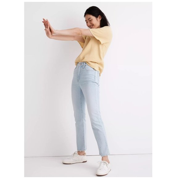 Madewell Denim - Madewell Slim Demi-Boot Jeans in Bellmeade Wash